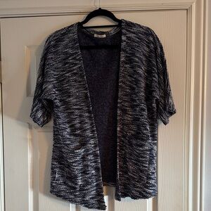 Women's Navy and White Sweater from Thailand